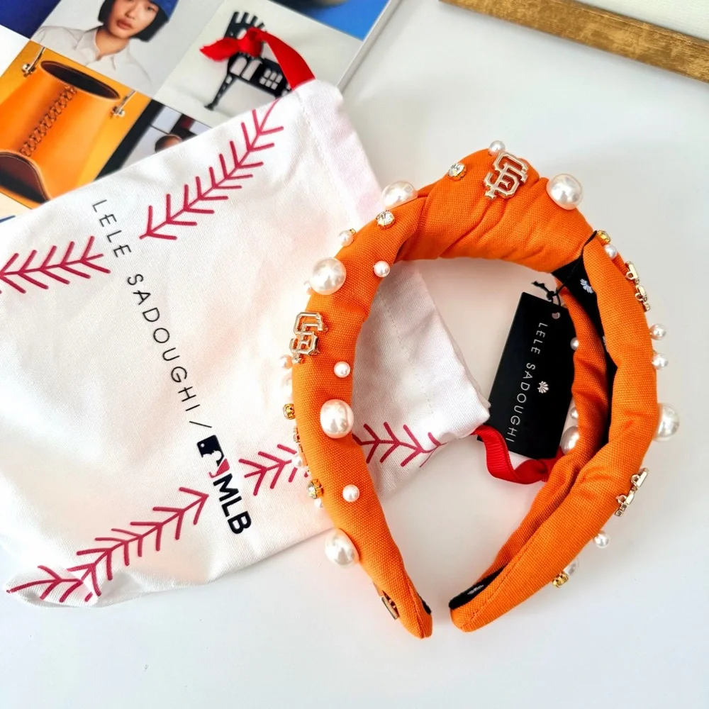 Lele Sadoughi MLB SF Giants Embellished‎ Headband